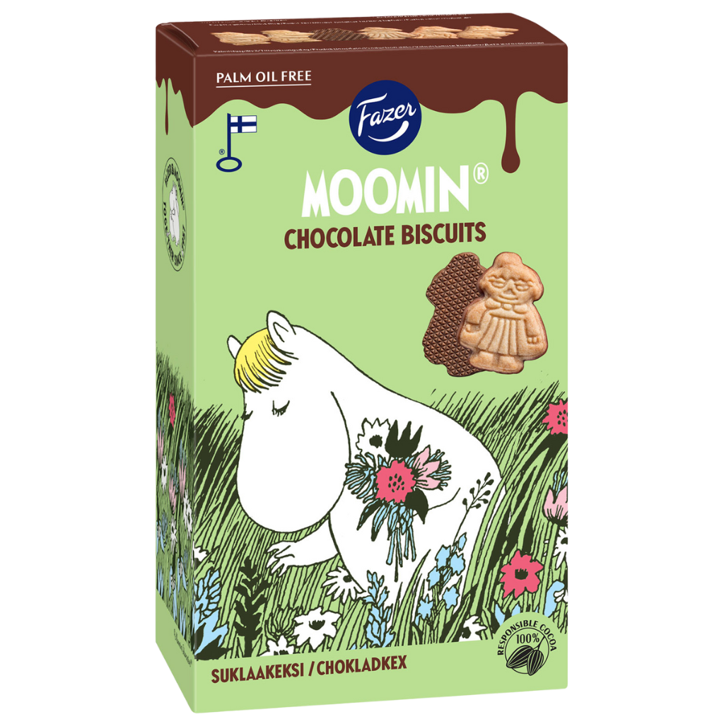 Fazer Moomin Chocolate Cookies - 175 g