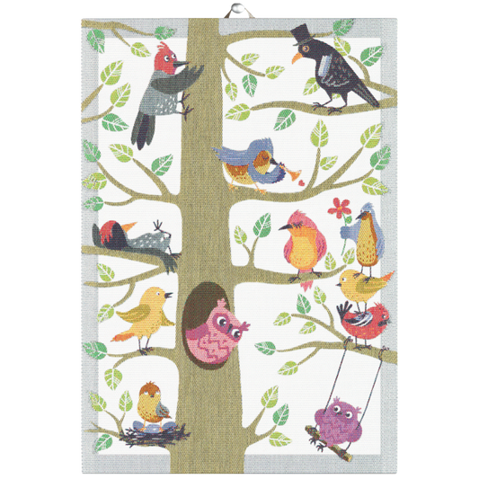 Spring Birds - Kitchen Towel - 35 x 50 cm - Ekelund
