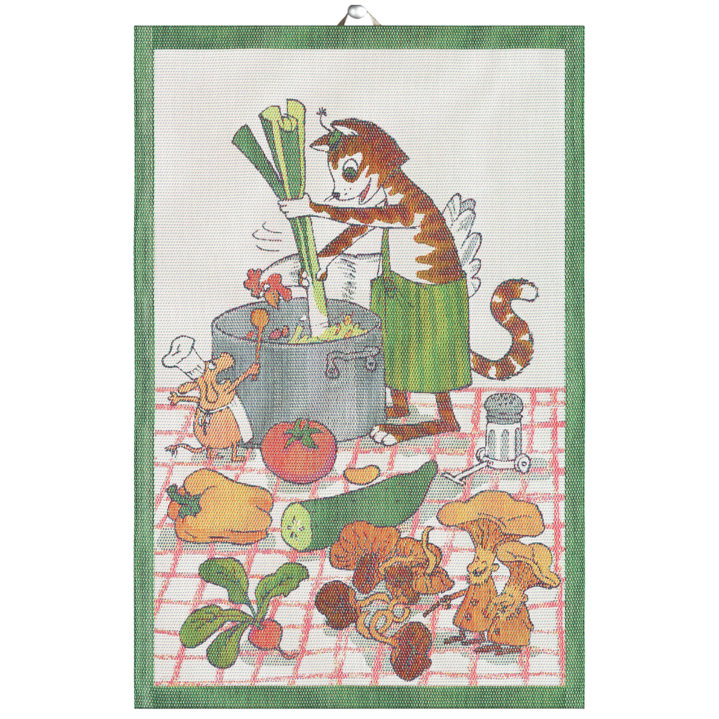 Cooking with Findus - Kitchen towel - 40 x 60 cm - Ekelund