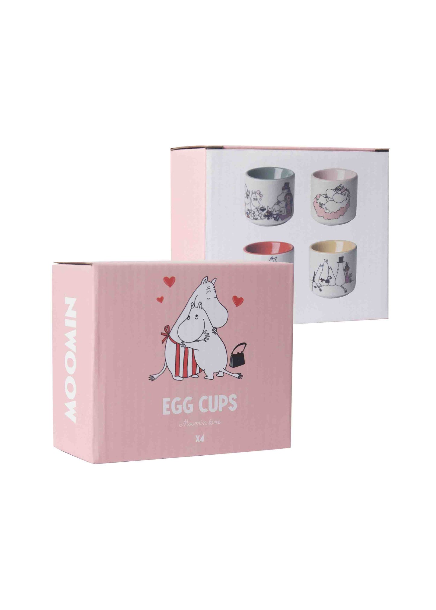 Moomin Love - Egg cup set - colored