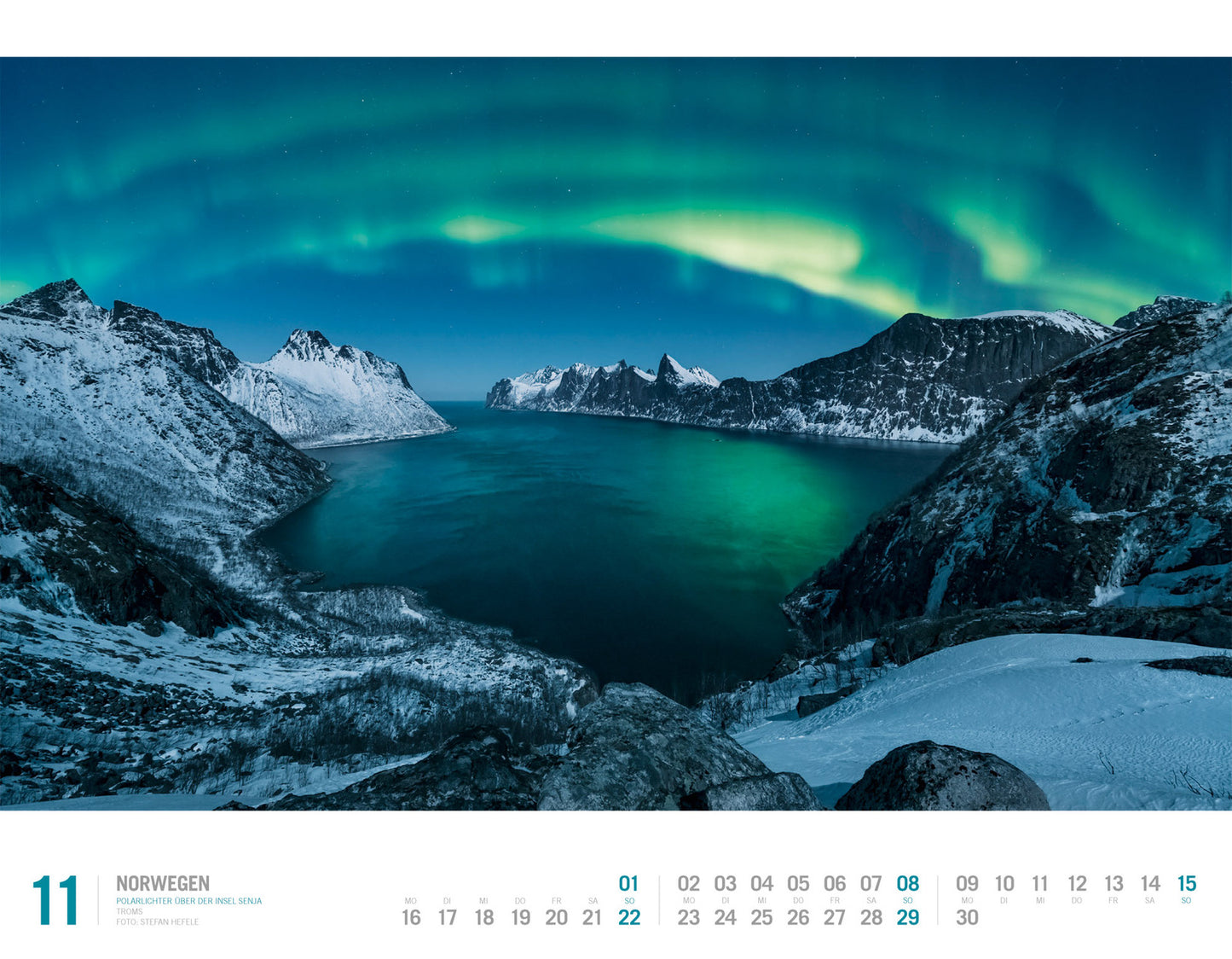 Norwegen - Wandkalender 2026 - 54 x 42 cm - Ackermann Kunstverlag