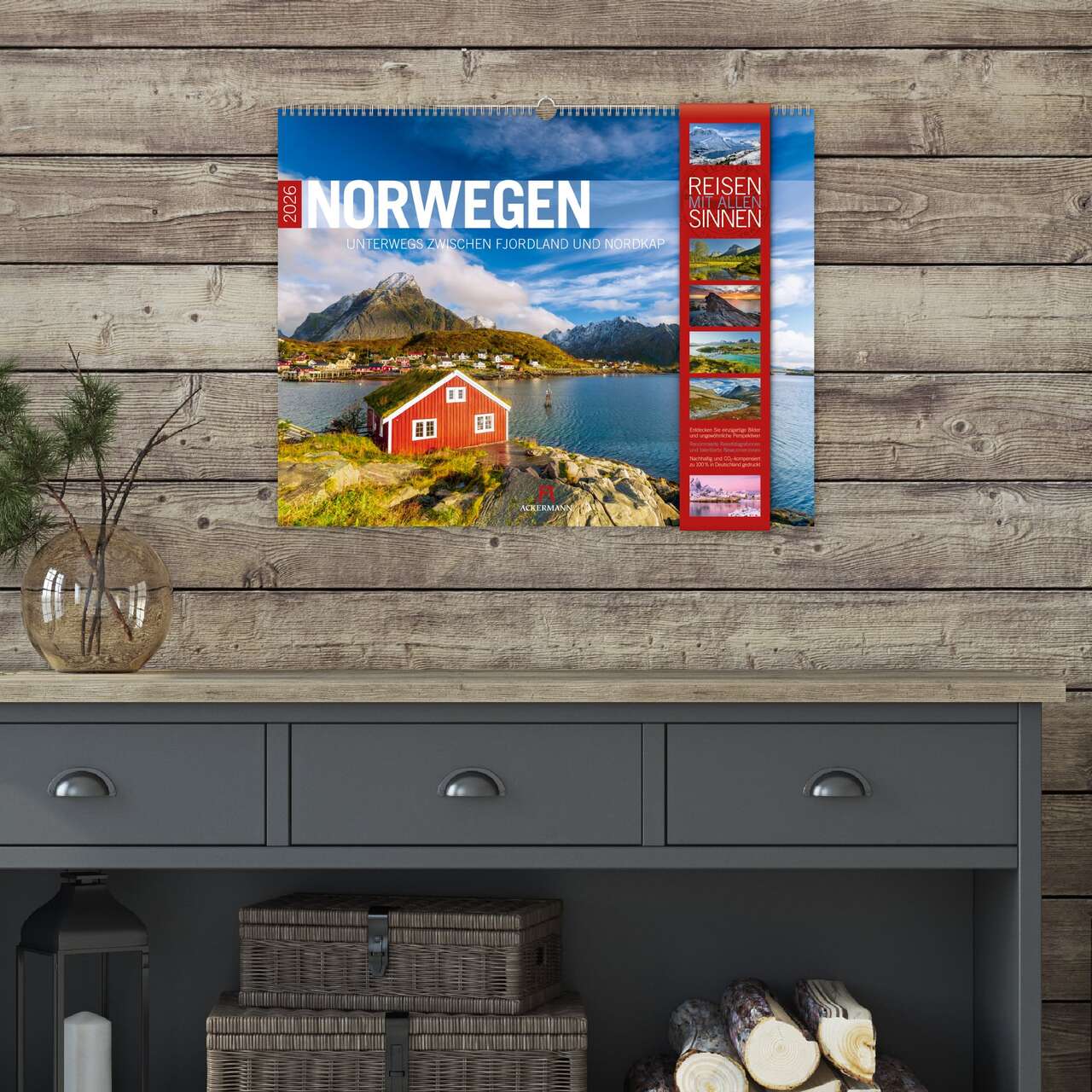 Norwegen - Wandkalender 2026 - 54 x 42 cm - Ackermann Kunstverlag