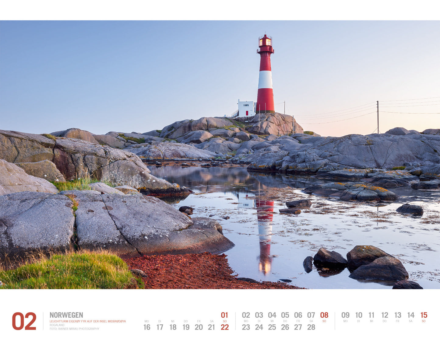 Norwegen - Wandkalender 2026 - 54 x 42 cm - Ackermann Kunstverlag