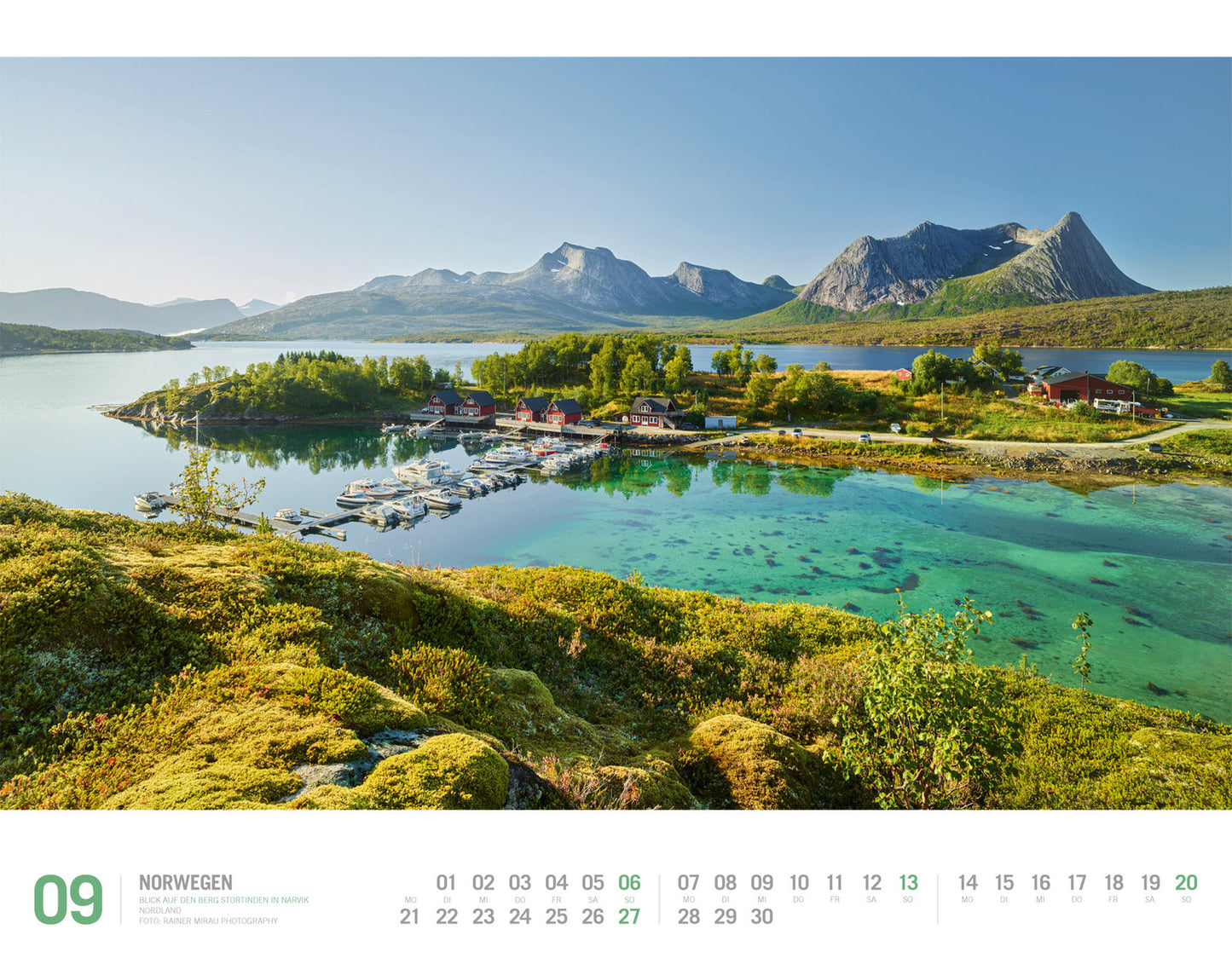 Norwegen - Wandkalender 2026 - 54 x 42 cm - Ackermann Kunstverlag