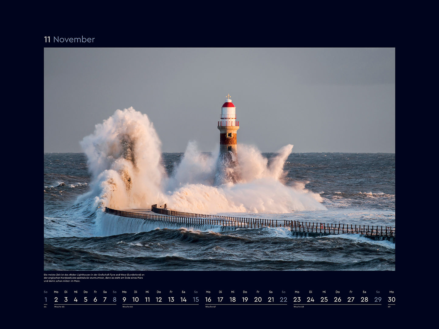 Wilde Nordsee - Wandkalender 2026 - 60 x 45 cm - Kunth Verlag