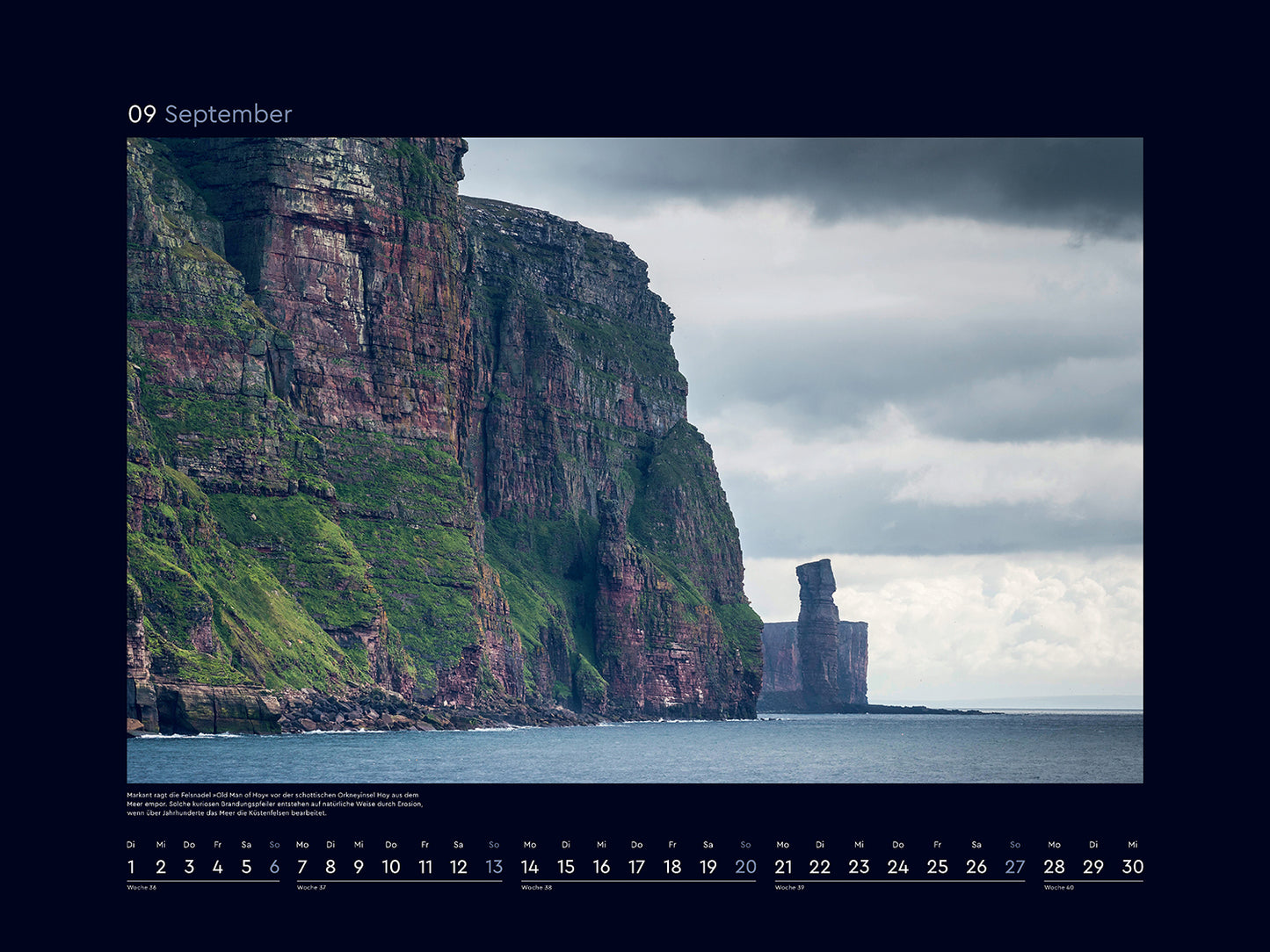 Wilde Nordsee - Wandkalender 2026 - 60 x 45 cm - Kunth Verlag