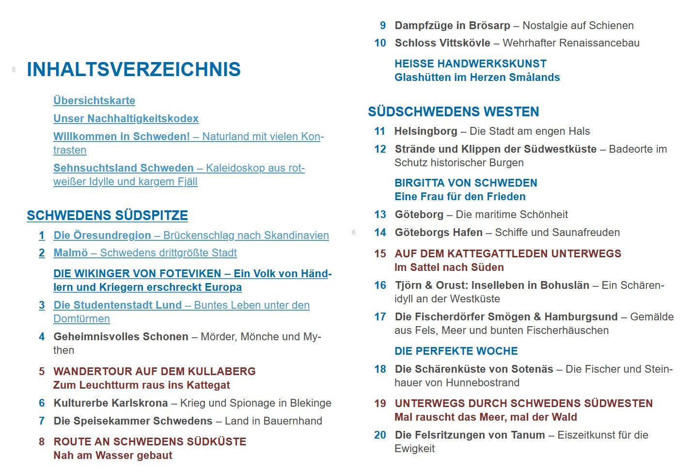 Das Reisebuch Schweden