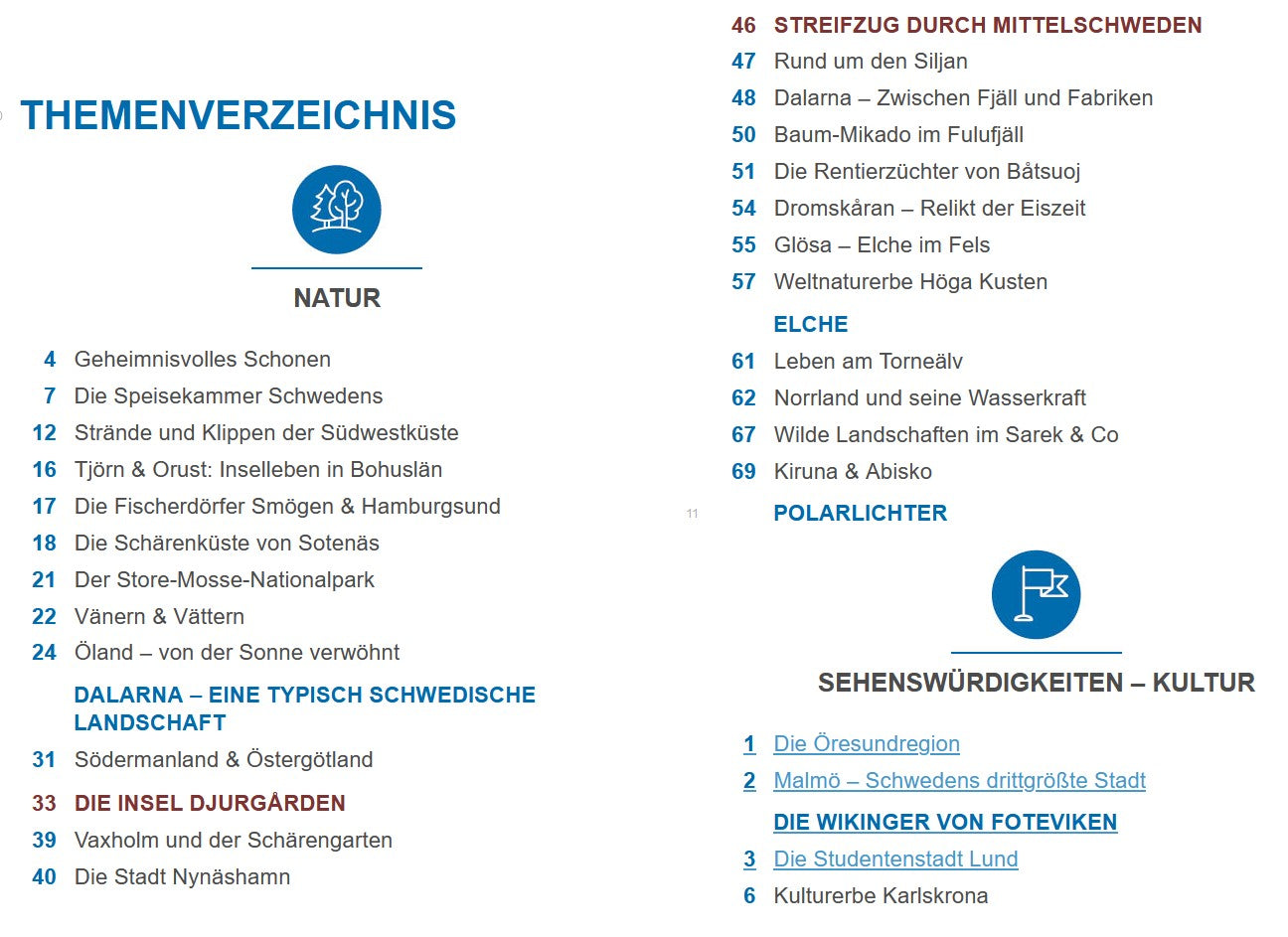 Das Reisebuch Schweden
