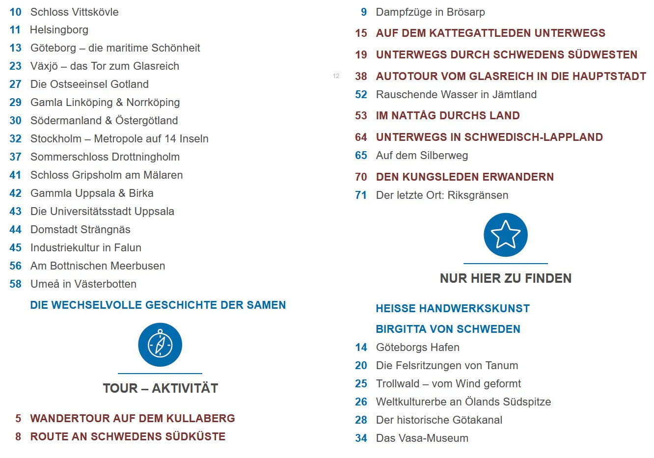Das Reisebuch Schweden