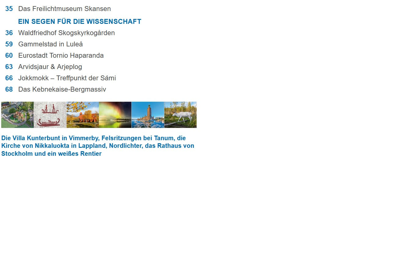 Das Reisebuch Schweden
