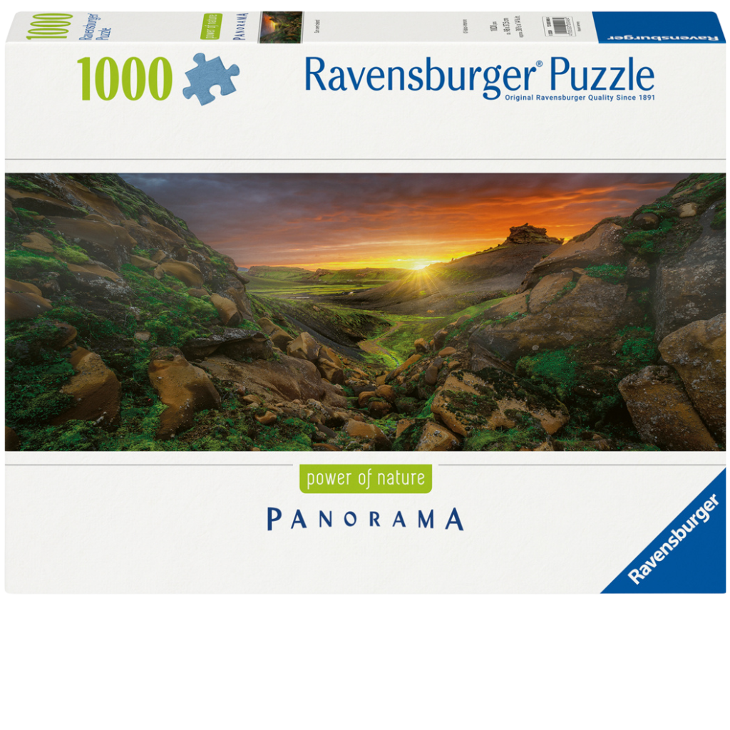 Sonne über Island - 1000 Teile Puzzle