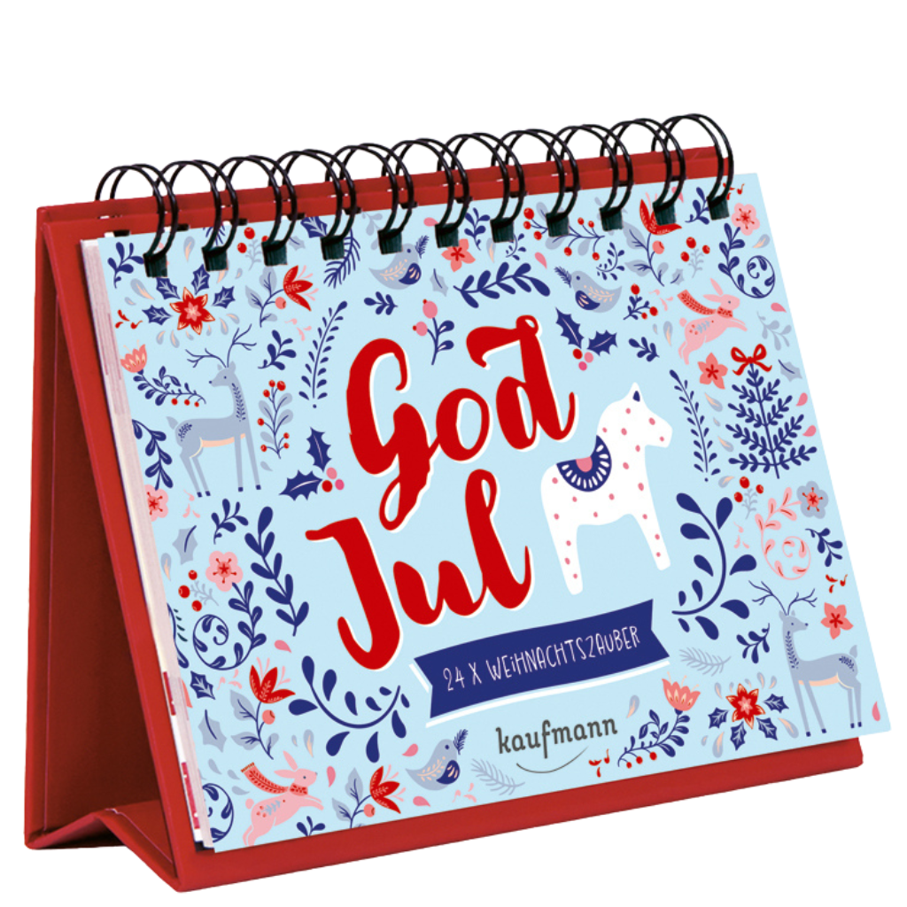 God Jul - 24 x Christmas Magic - 17 x 13 cm - Kaufmann Verlag