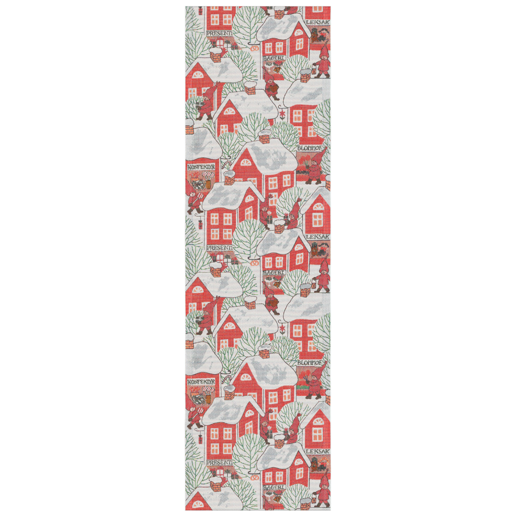 Tomte Village - Table Runner - 35 x 120 cm - Ekelund