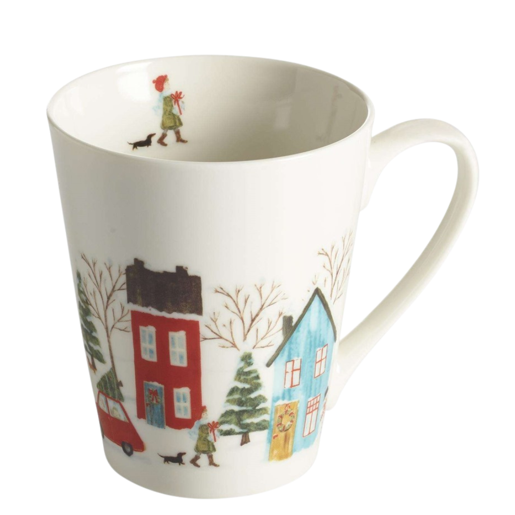 Winter Becher - 10 cm - 30 cl