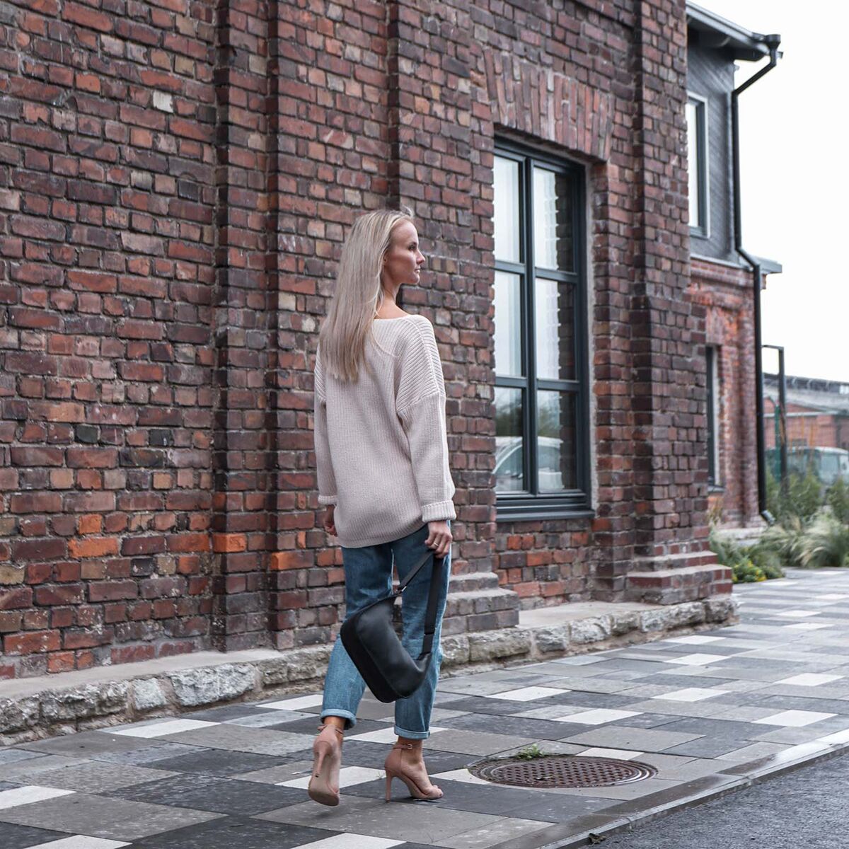 Rimma Elchleder-Umhängetasche - Schwarz - Miiko Design Oy