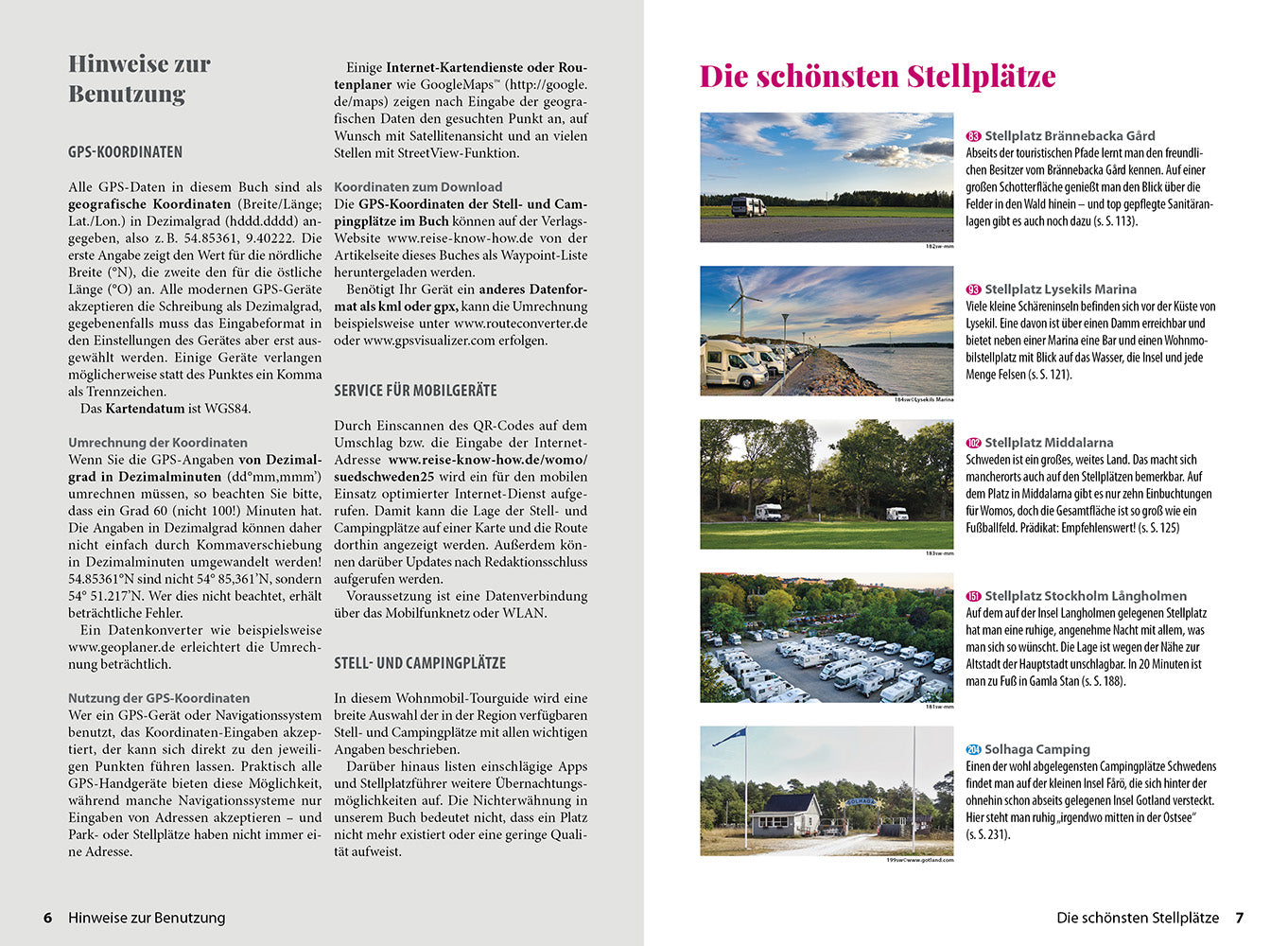Südschweden - Wohnmobil Tourguide