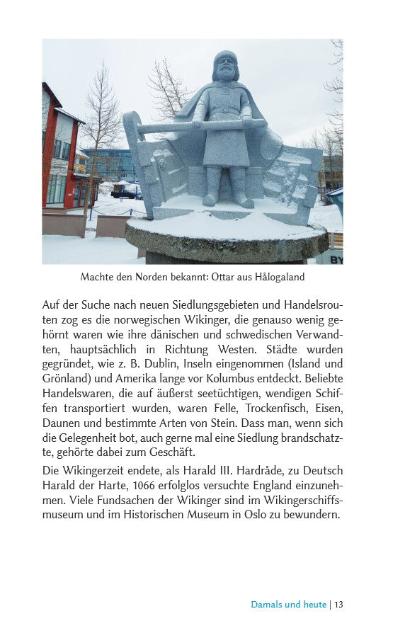 Norwegian language travel guide