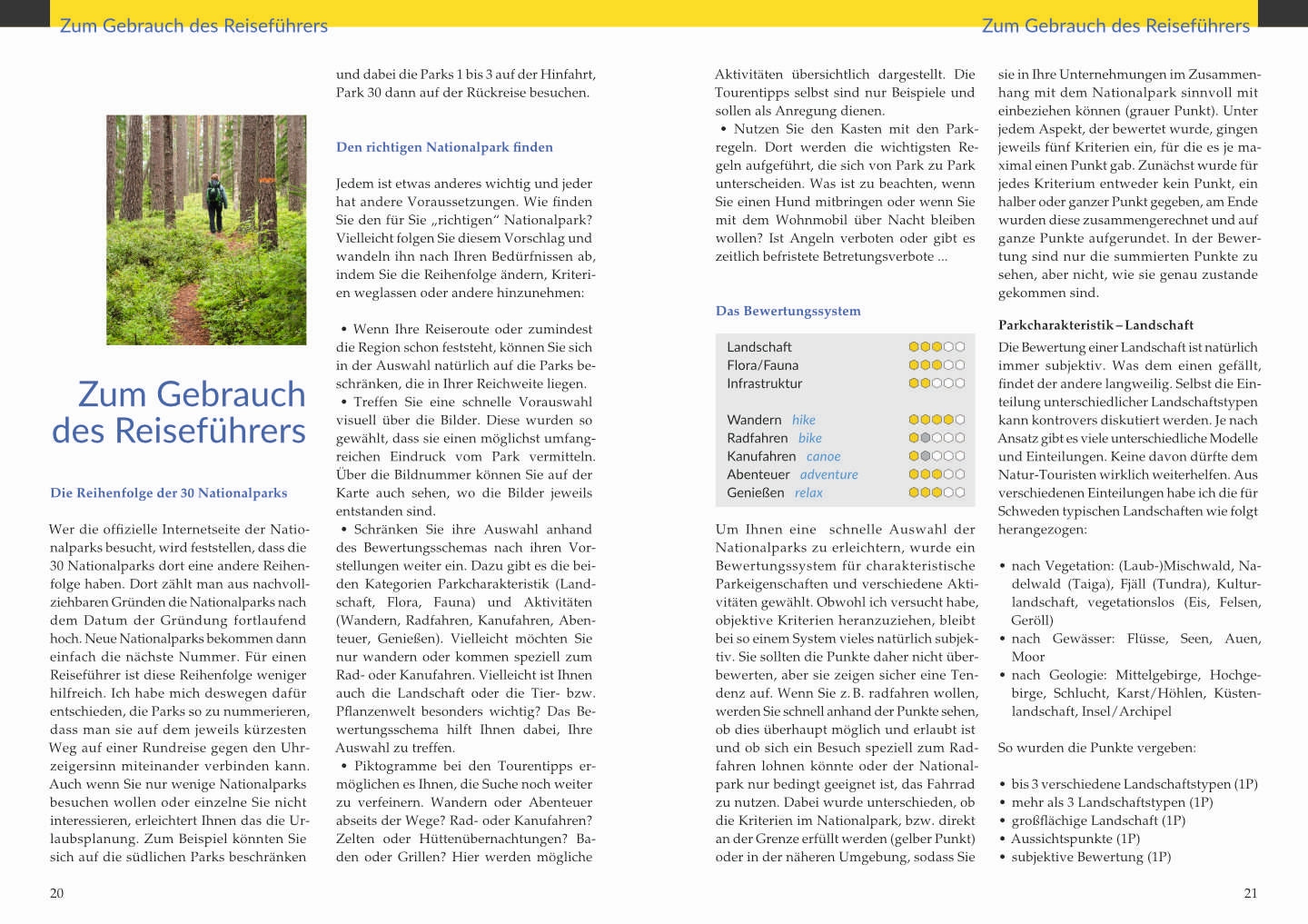 Nationalparks Schweden - Bildband und Reiseführer