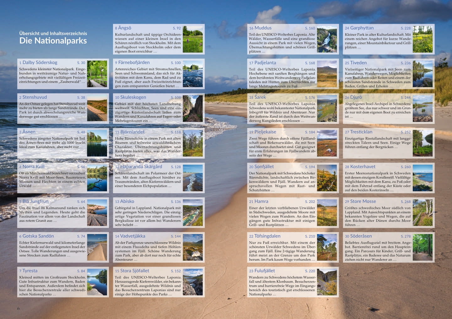Nationalparks Schweden - Bildband und Reiseführer