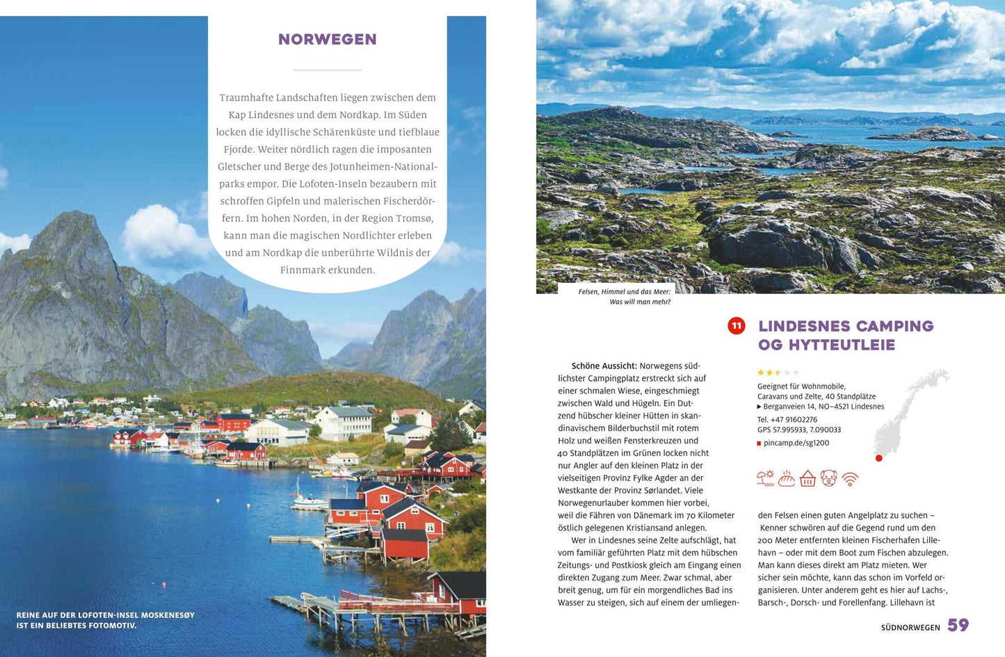 Die schönsten Campingplätze in Skandinavien