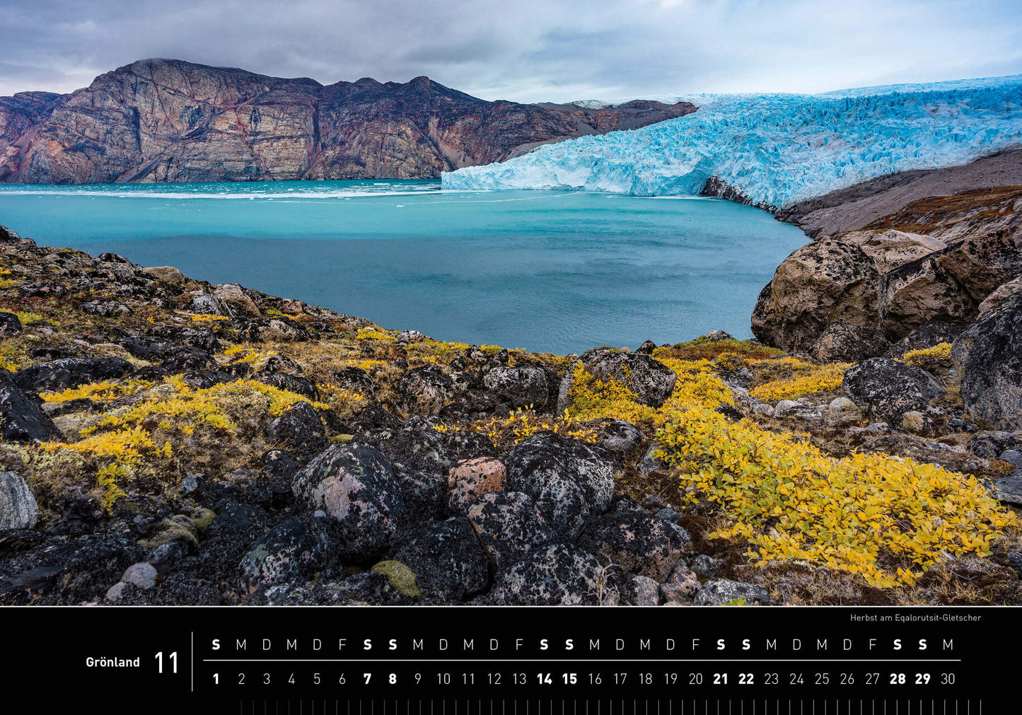 Grönland - 360° Premium-Wandkalender 2026 - 50 x 35 cm - 360Grad Medien