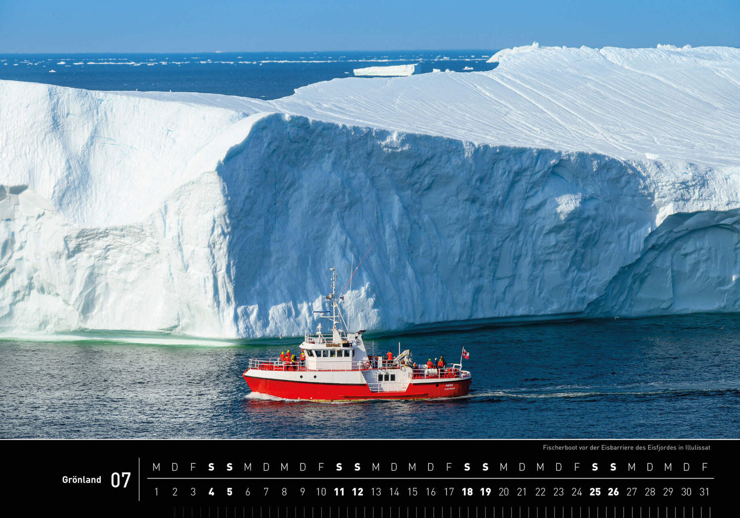 Grönland - 360° Premium-Wandkalender 2026 - 50 x 35 cm - 360Grad Medien