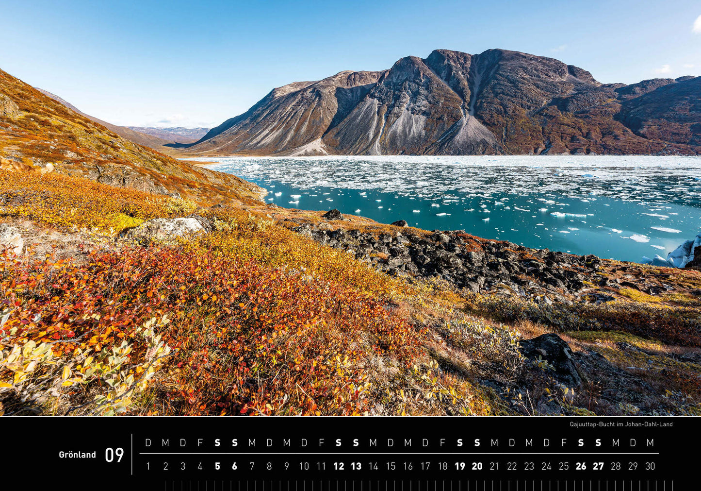 Grönland - 360° Premium-Wandkalender 2026 - 50 x 35 cm - 360Grad Medien