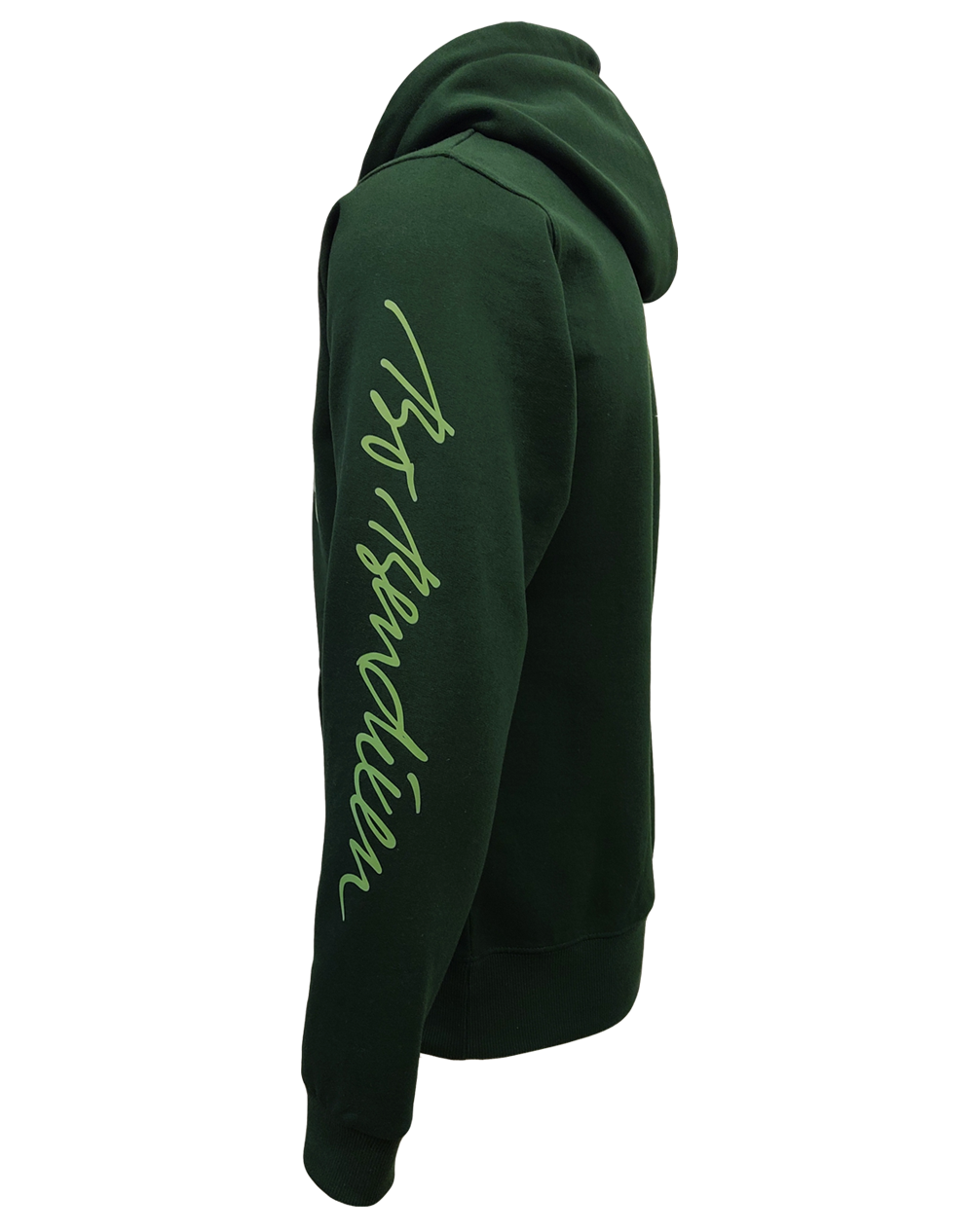 Kapuzenpulli mit großem Elch - Grün - Bo Bendixen