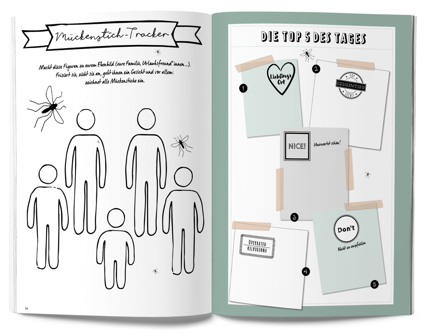 GuideMe Reisetagebuch Travel Memories Für Familien