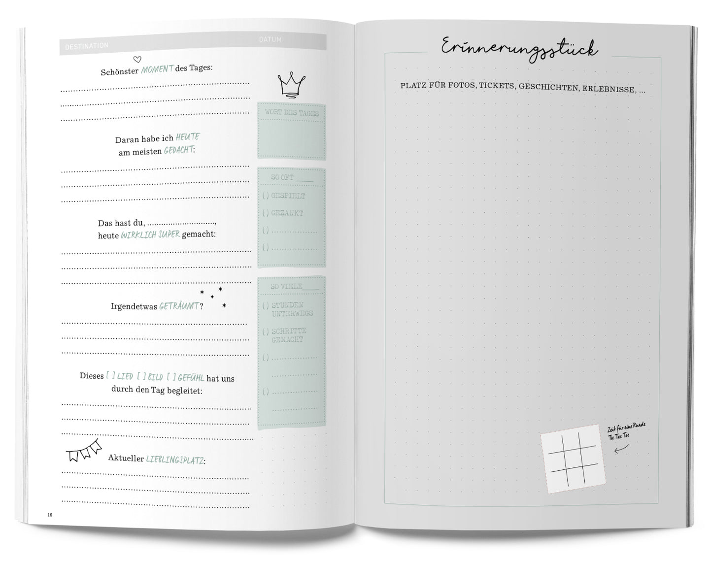 GuideMe Reisetagebuch Travel Memories Für Familien