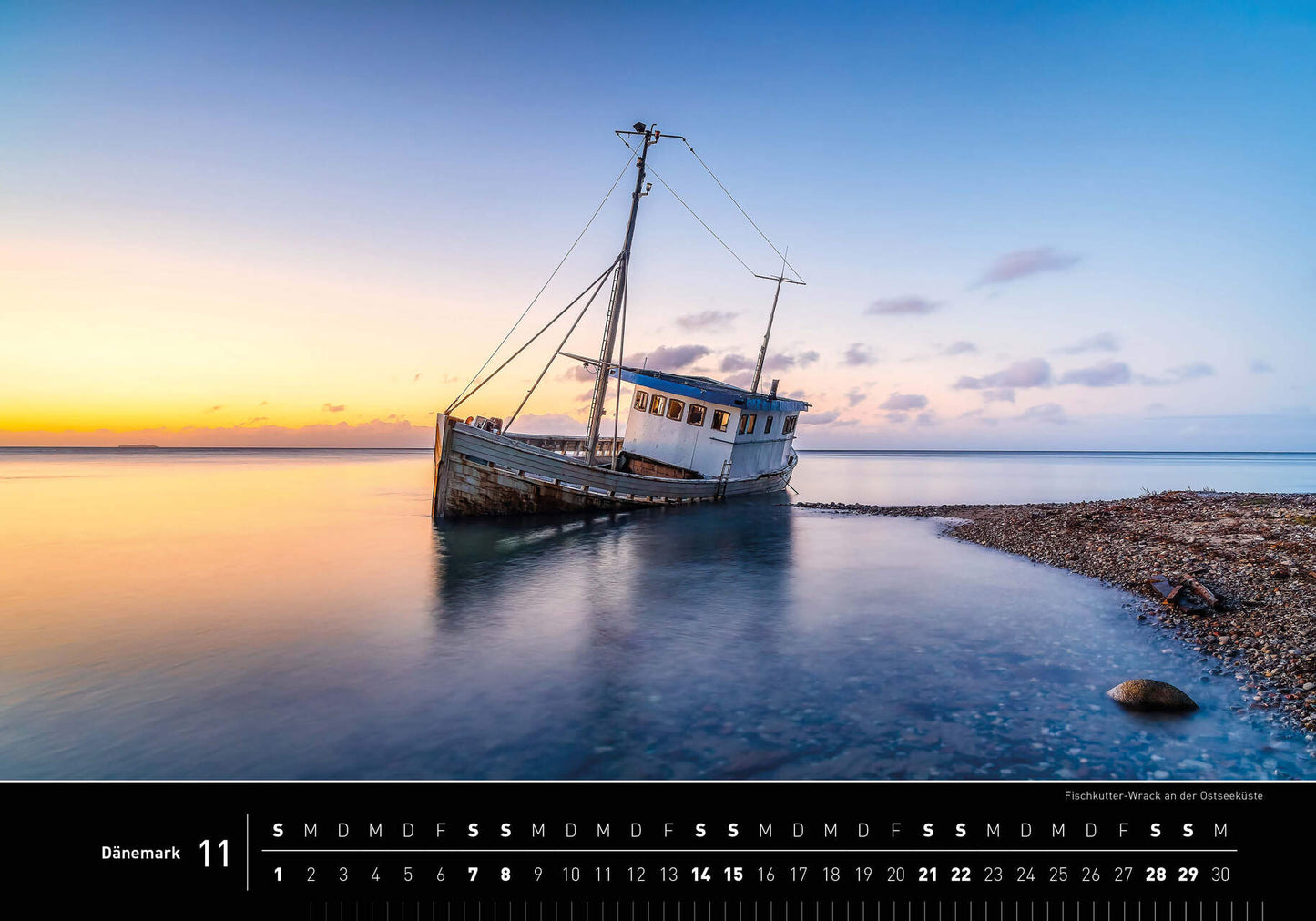 Denmark - 360° Premium Wall Calendar 2026 - 50 x 35 cm - 360Grad Medien