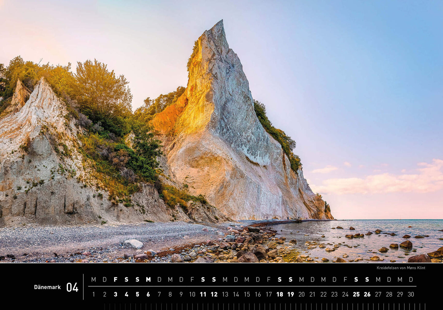 Denmark - 360° Premium Wall Calendar 2026 - 50 x 35 cm - 360Grad Medien