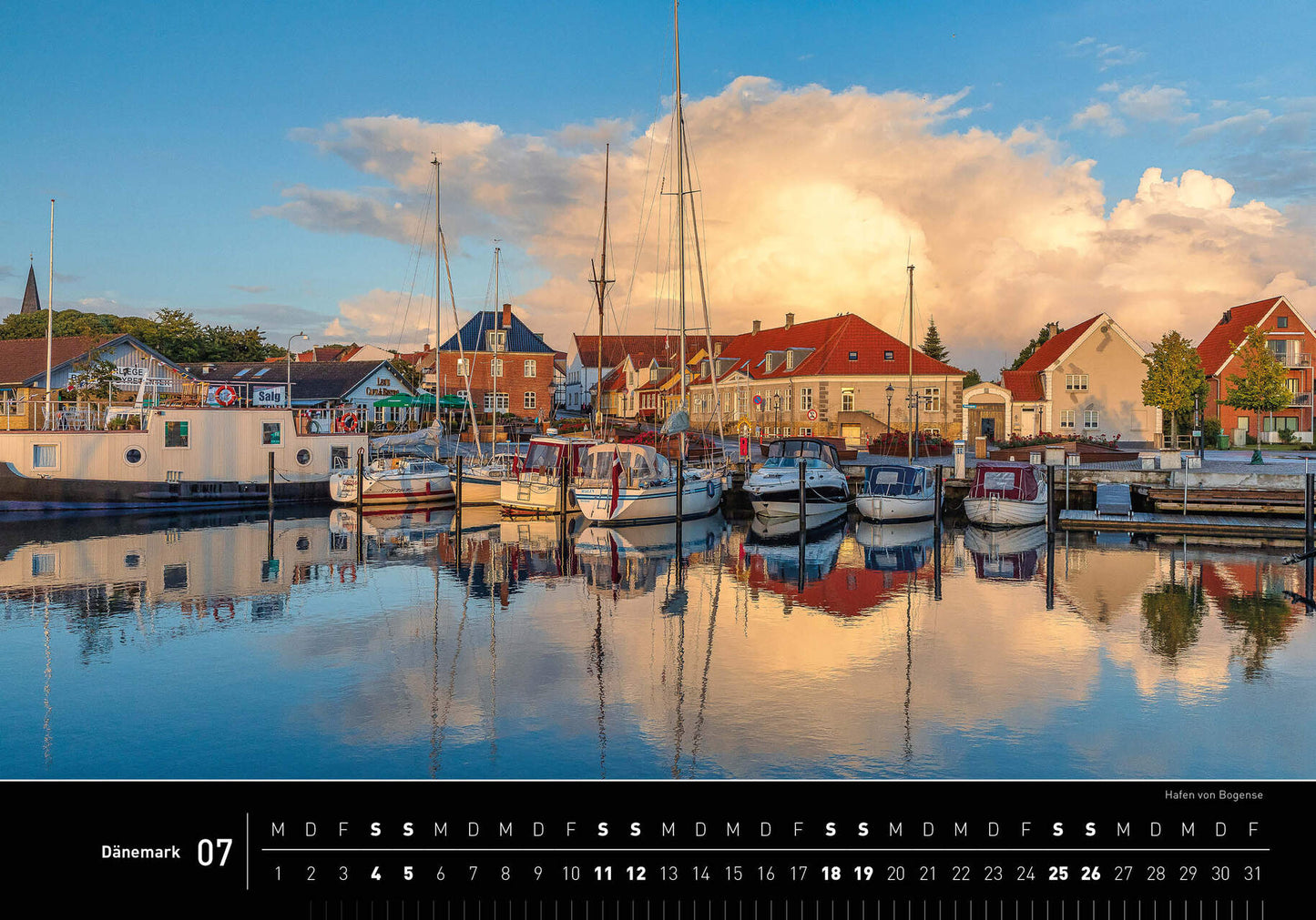 Denmark - 360° Premium Wall Calendar 2026 - 50 x 35 cm - 360Grad Medien