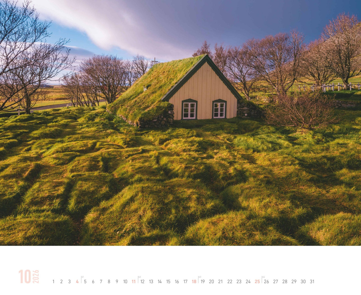 Nordische Impressionen - Wandkalender 2026 - 52 x 43 cm - Alpha Edition