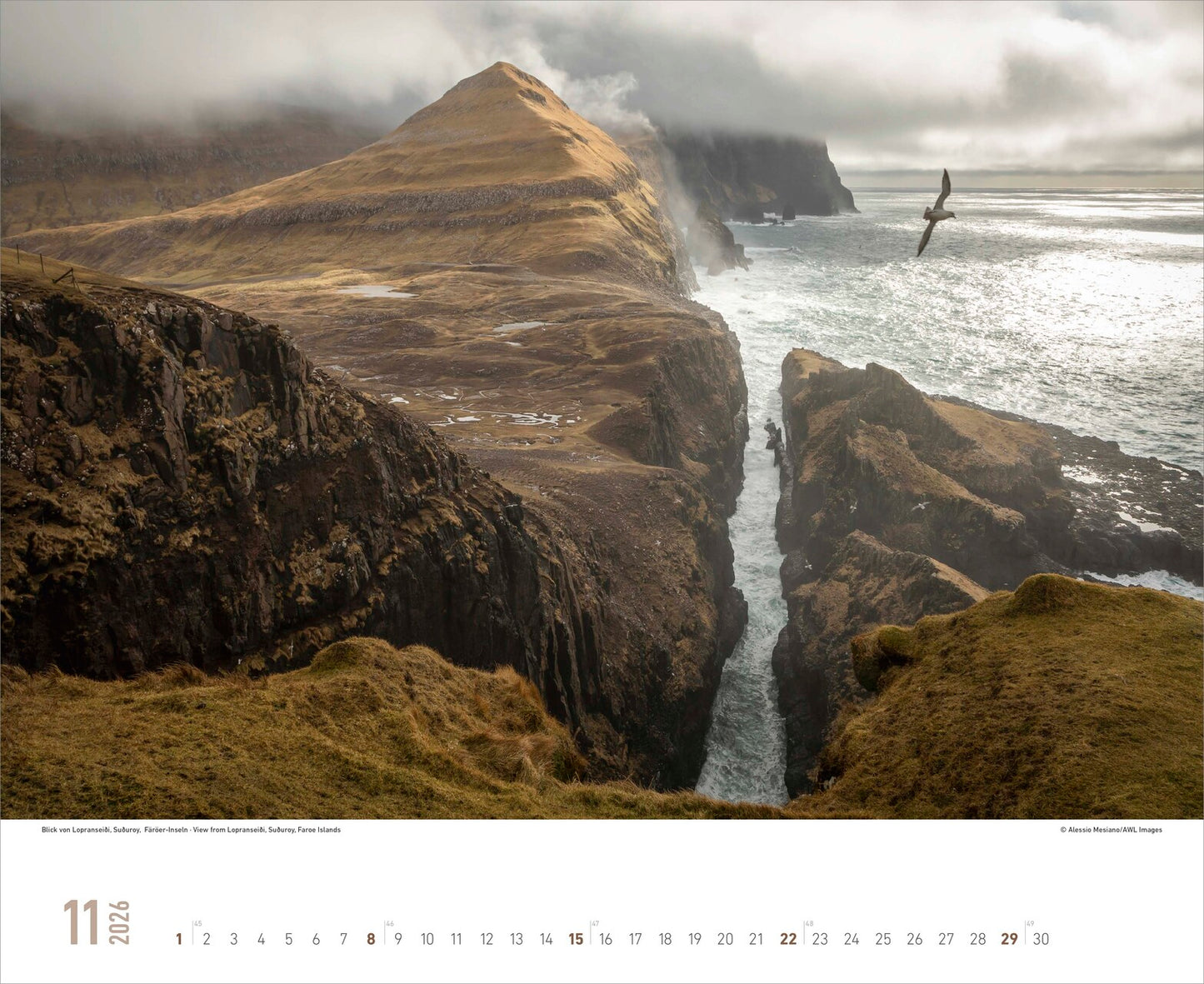 Nordische Impressionen - Wandkalender 2026 - 52 x 43 cm - Alpha Edition