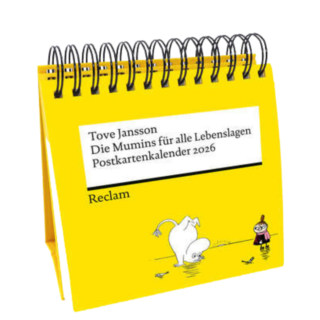 Die Mumins für alle Lebenslagen - Postkartenkalender 2026