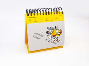 Die Mumins für alle Lebenslagen - Postkartenkalender 2026