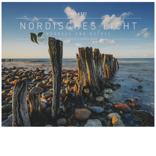 Nordisches Licht - Wandkalender 2025 - 60 x 50 cm - Palazzi