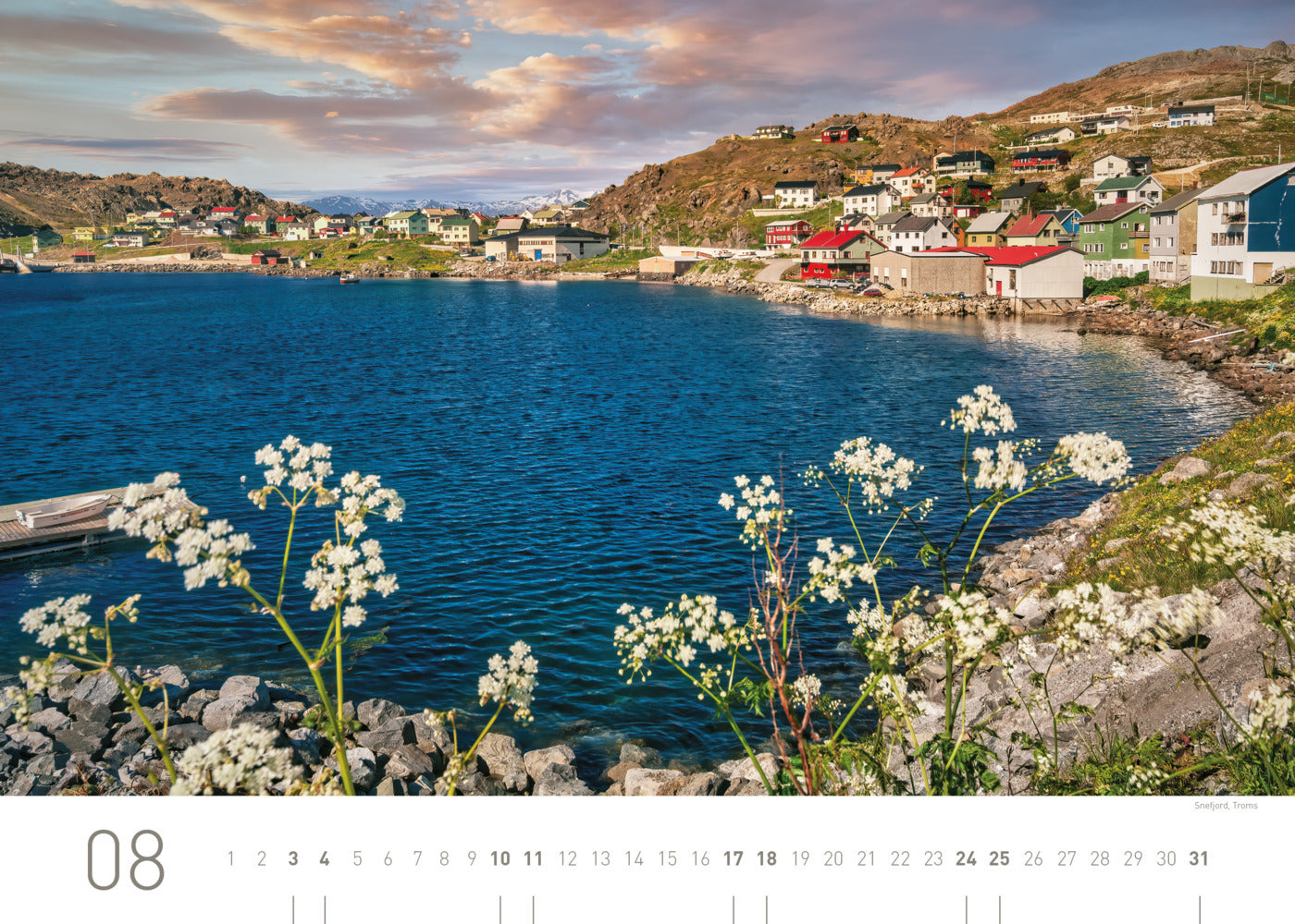 Norwegen Exklusivkalender 2024 - 70 x 50 cm - 360Grad Medien