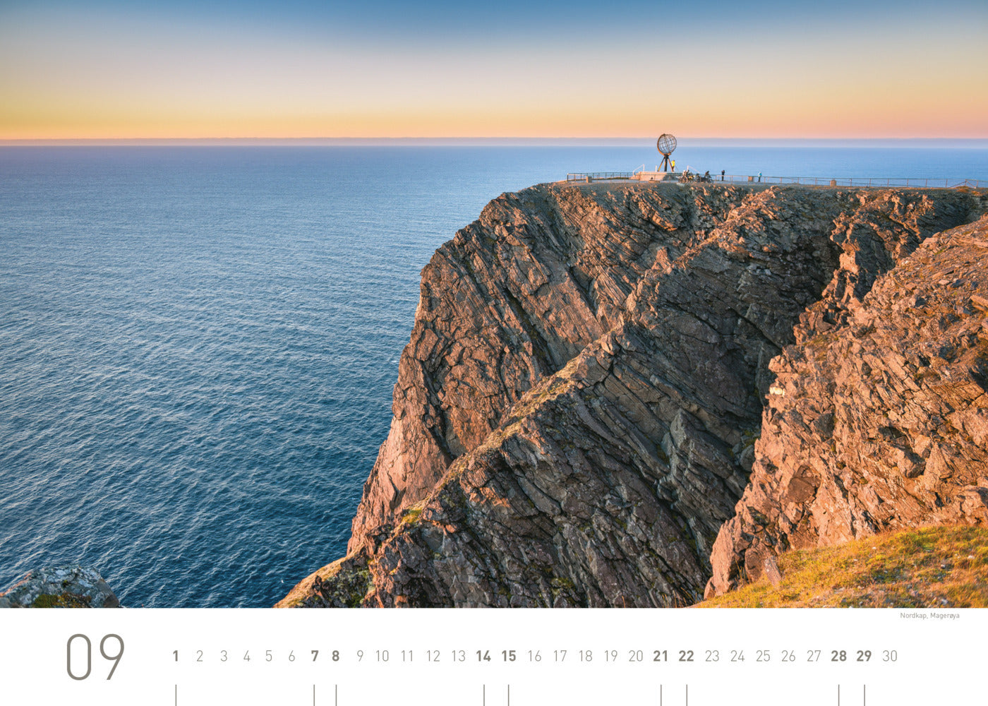 Norwegen Exklusivkalender 2024 - 70 x 50 cm - 360Grad Medien