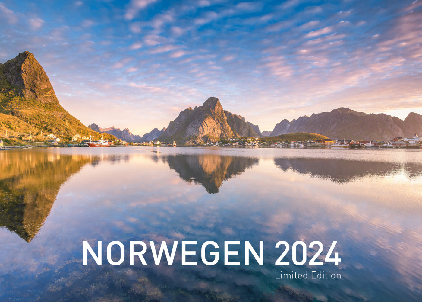 Norwegen Exklusivkalender 2024 - 70 x 50 cm - 360Grad Medien