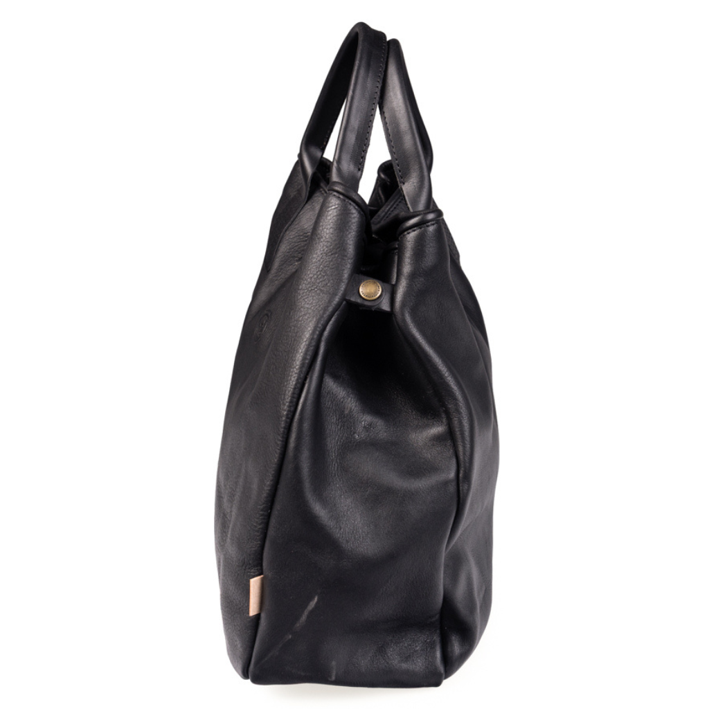 Vide - Leder-Handtasche - Schwarz - Kero