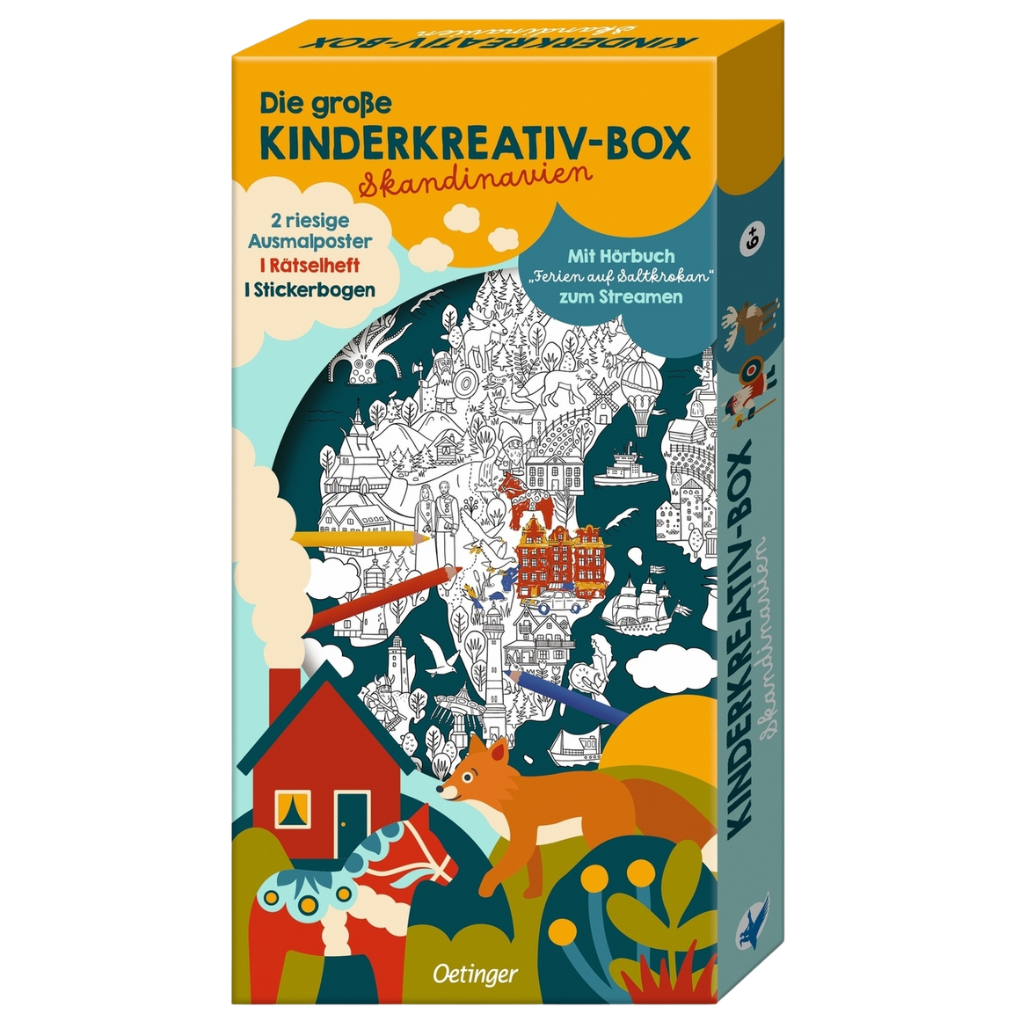 Die große Kinderkreativ-Box: Skandinavien