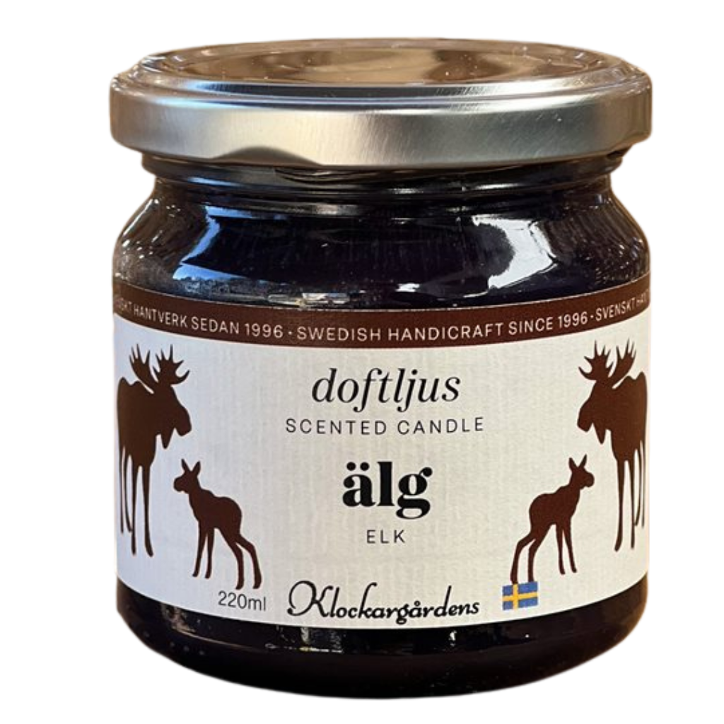 Elk - scented candle in a glass