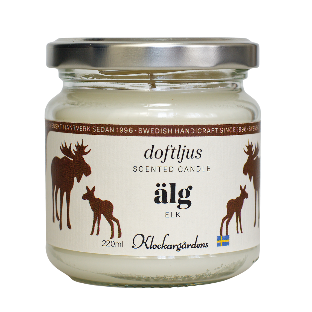 Elch - Duftkerze im Glas