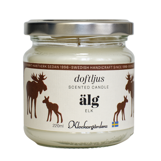 Elk - scented candle in a glass