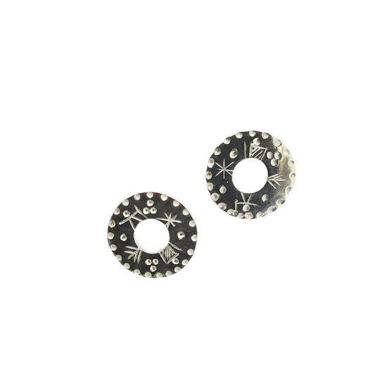 Witch's Drum - Earrings