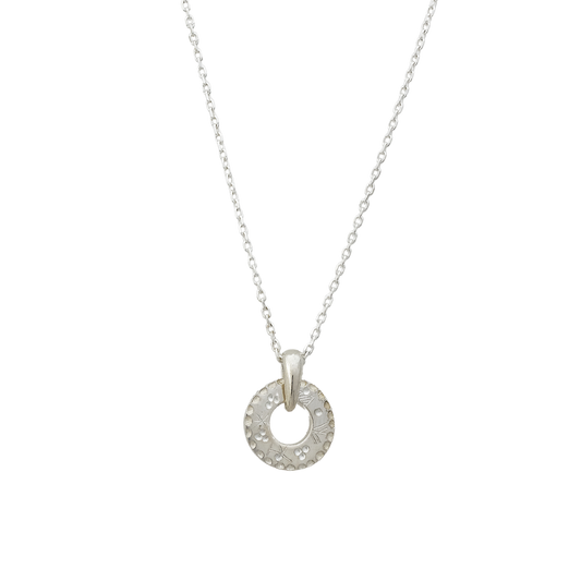 Witch's drum - pendant with chain