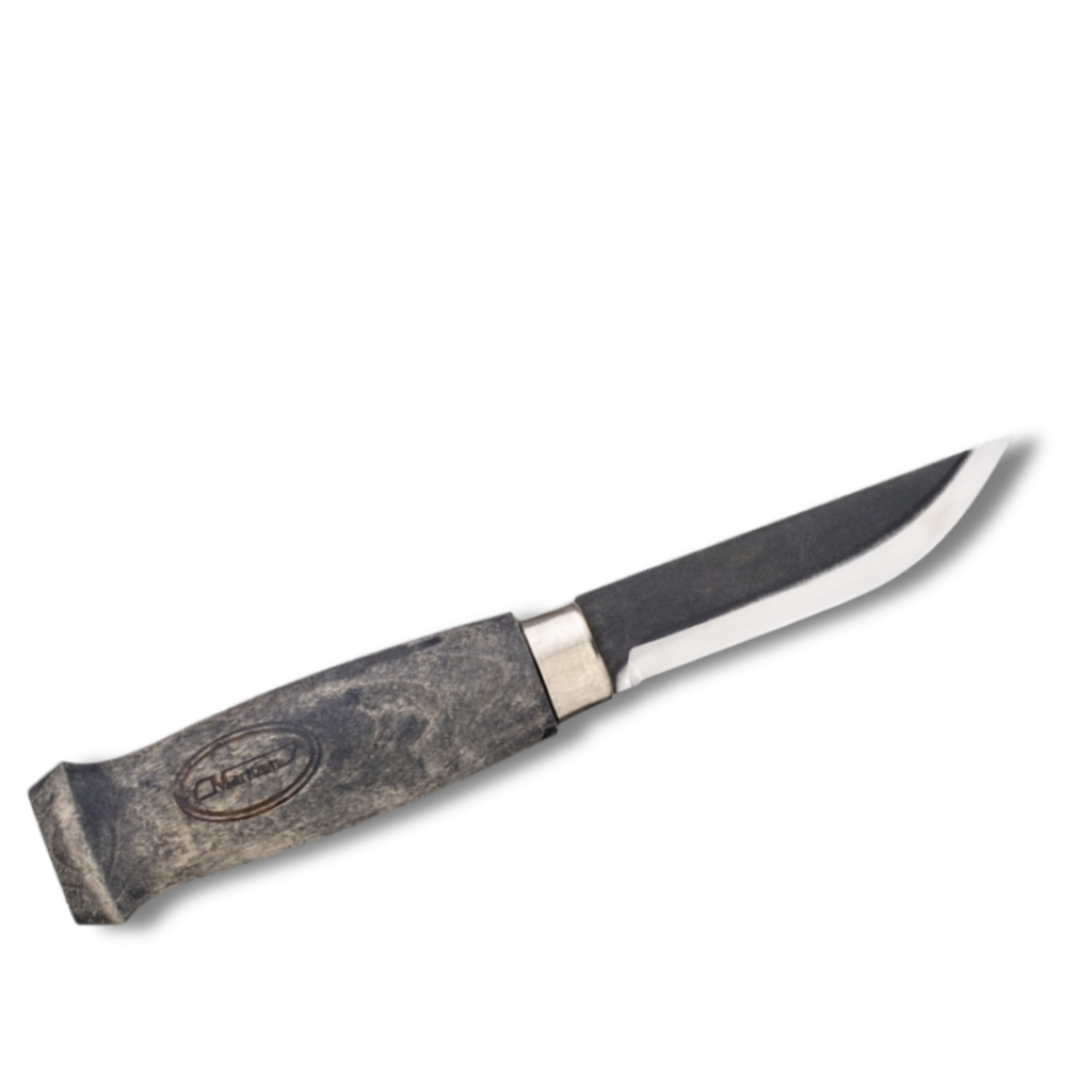 KAAMOS Carbon Gürtelmesser - Klinge 9 cm - Marttiini