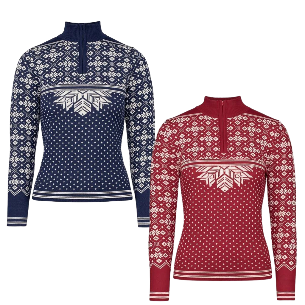KRISTIN - Norwegen Damen Ski-Pullover